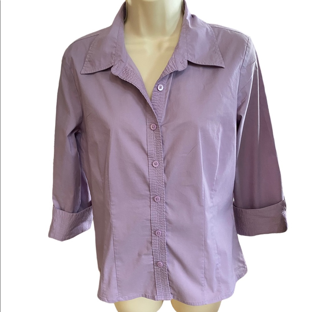 Light Purple Old Navy Button Down Shirt